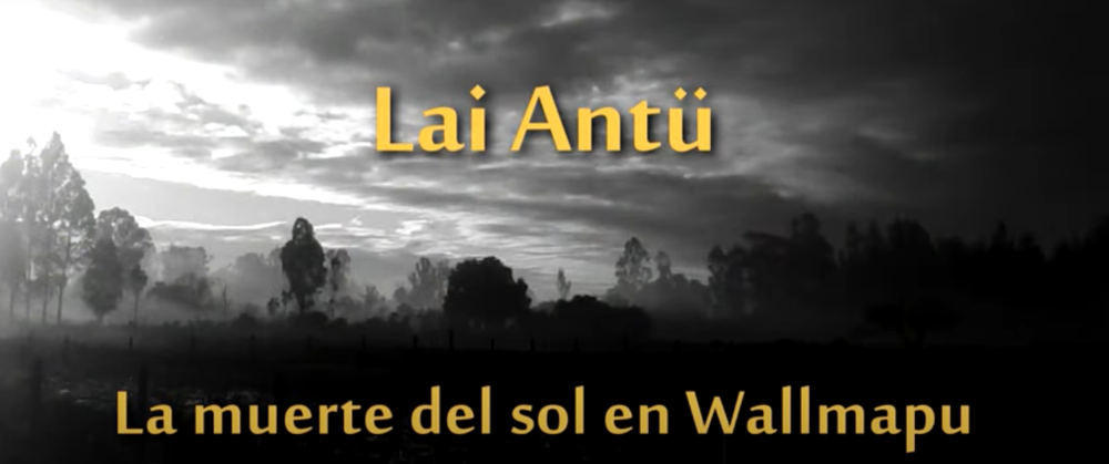 Afiche de "Revisa la pieza audiovisual LAI ANTÜ creada en el marco del Eclipse Solar 2020"