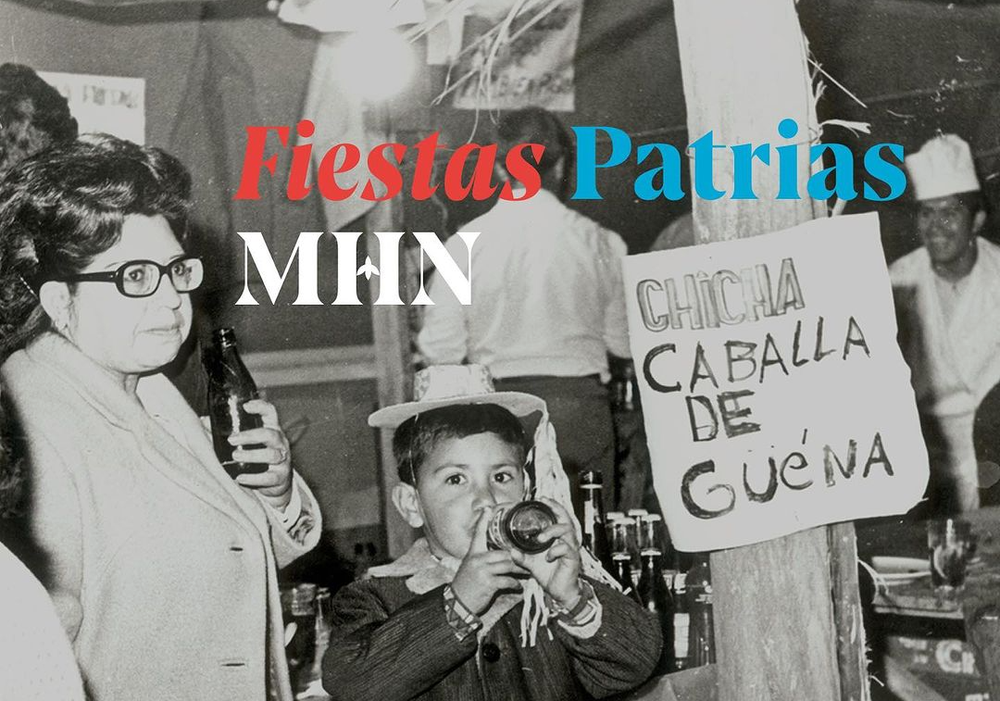 Afiche del evento "Fiestas Patrias en el Museo Histórico Nacional"