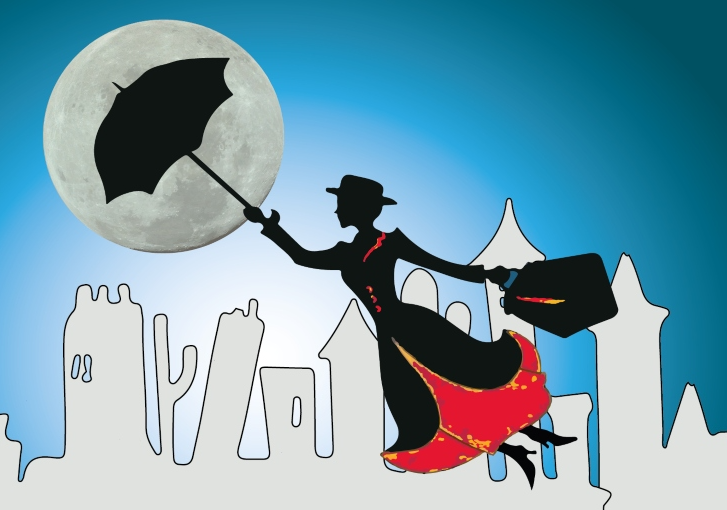 Afiche del evento "Mary Poppins, el musical de Vitacura"