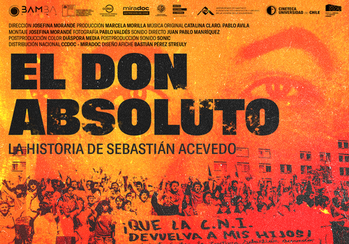 Afiche del evento "El don absoluto. La historia de Sebastián Acevedo - Cine Club UACh (Valdivia)"