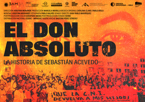 Afiche del evento "El don absoluto. La historia de Sebastián Acevedo - Sala Mafalda Mora (Puerto Montt)"