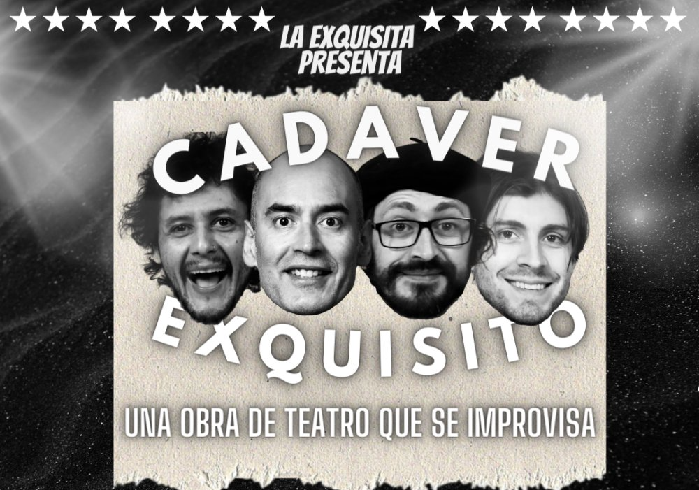 Afiche del evento "Cadáver Exquisito en Espacio Diana"