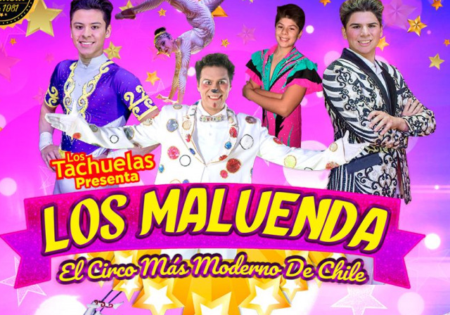 Afiche del evento "Circo Los Maluenda en Linares"