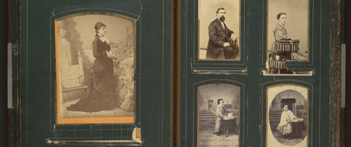 Afiche de "Explora el Archivo Fotográfico de la Biblioteca Nacional digital"