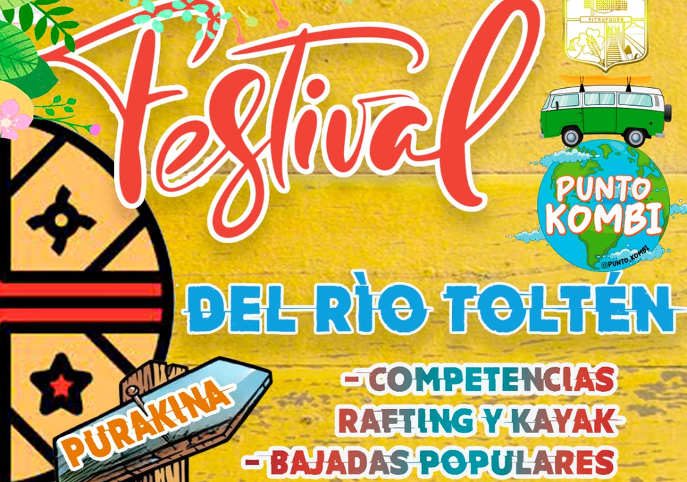 Afiche del evento "Festival del Río Toltén"