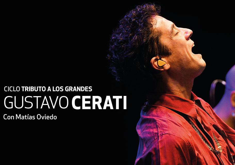 Ciclo Tributo A Los Grandes: Gustavo Cerati - Chile Cultura