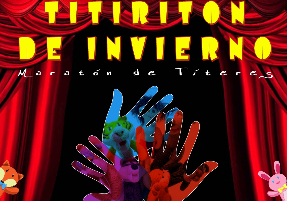 Afiche del evento "Titiritón de Invierno 2021"