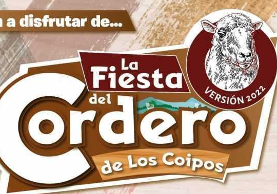 Afiche del evento "La Fiesta del Cordero de Los Coipos"