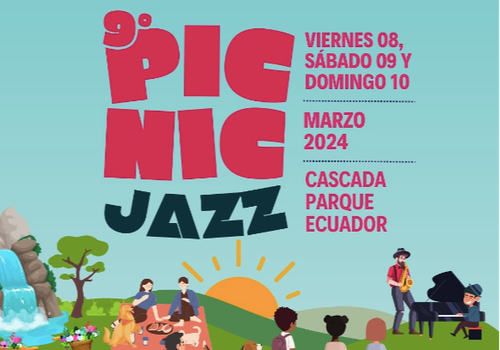 Afiche del evento "Festival Picnic Jazz 2024"