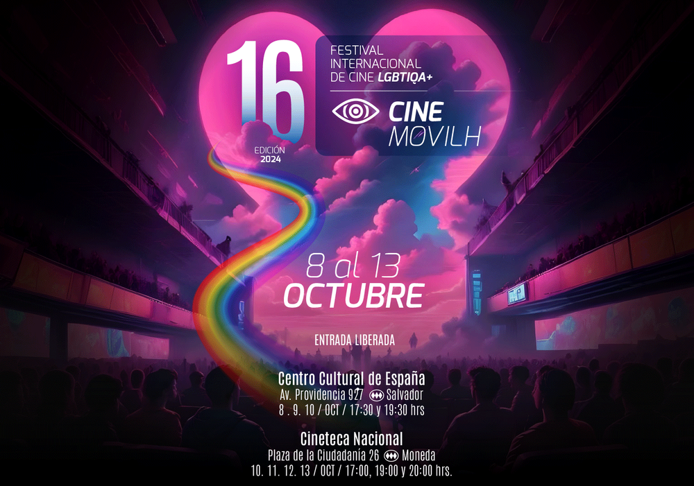 Afiche del evento "Cortometrajes MOVILH | Bloque 1"