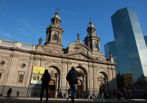 Afiche del evento "Música UC en Día de los Patrimonios: recital y charla en la Catedral"