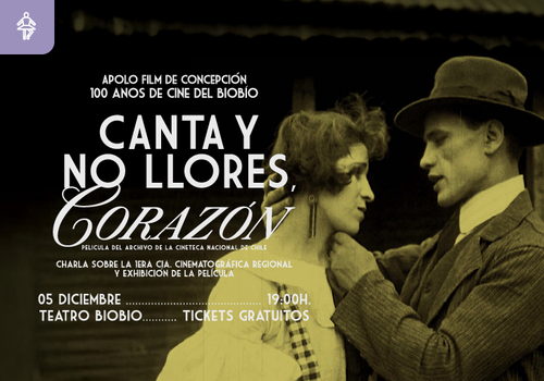 Afiche del evento "Canta y no llores, corazón (1925)"