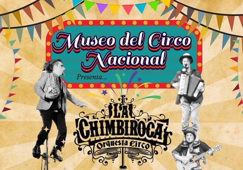 Afiche del evento "Celebración en el Museo del Circo"