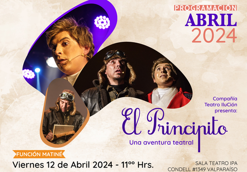 Afiche del evento "El Principito una aventura teatral - Función matiné"