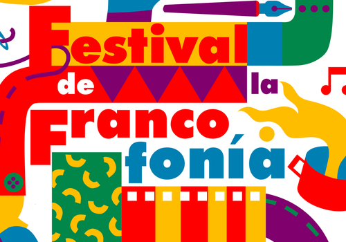 Afiche del evento "Cine francófono"