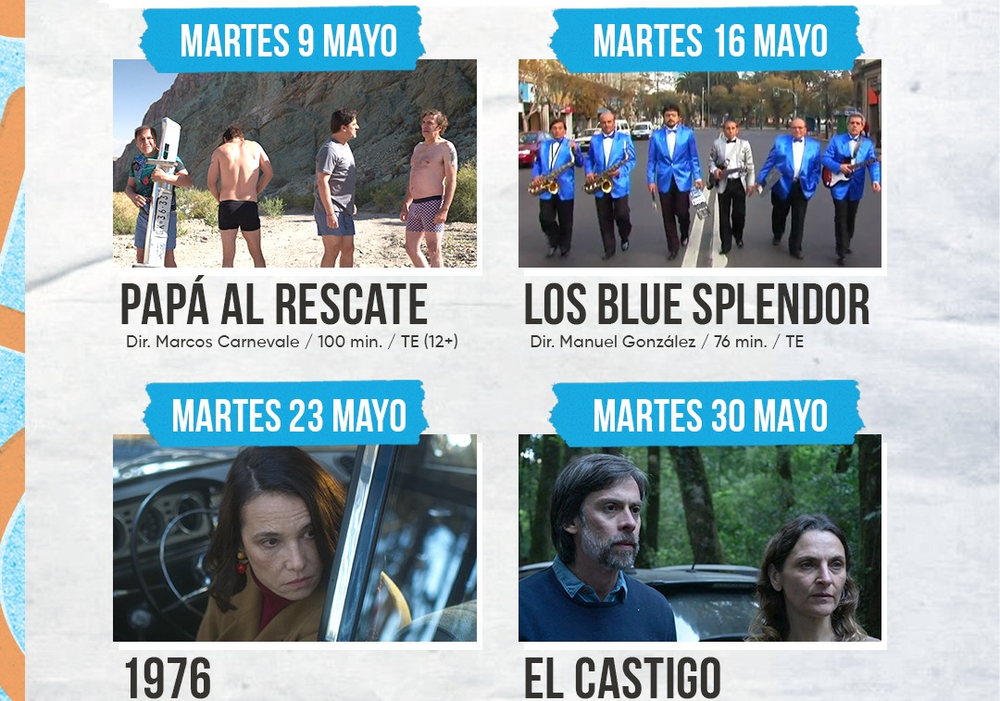 Afiche del evento "Ciclo de cine chileno en Quintero"