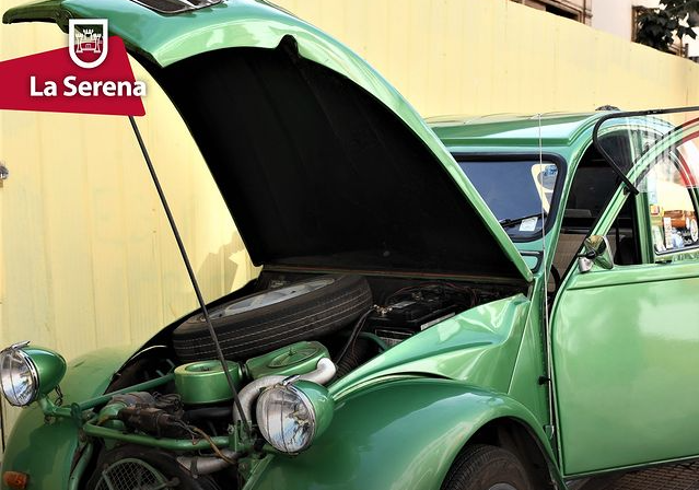 Afiche del evento "Expo Autos Clásicos en La Serena"