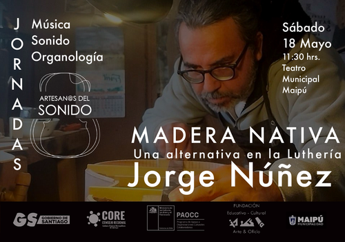 Afiche del evento "Jornadas MUSO - Jorge Nuñez Pérez"