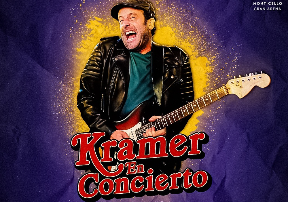 Afiche del evento "Kramer en Concierto"