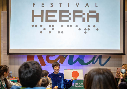 Afiche del evento "Mineduc inaugura el “Festival Hebra” para fomentar la lectura, escritura y comunicación integral en todo el país"