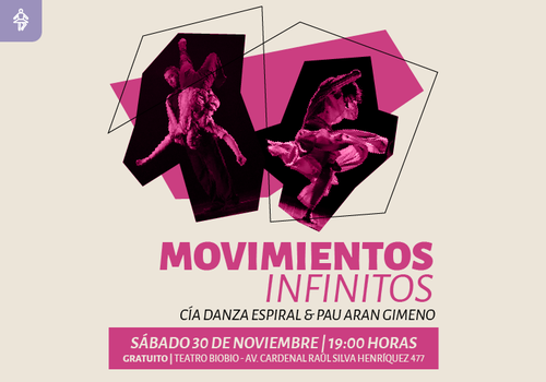 Afiche del evento "Prisma: Movimientos infinitos"