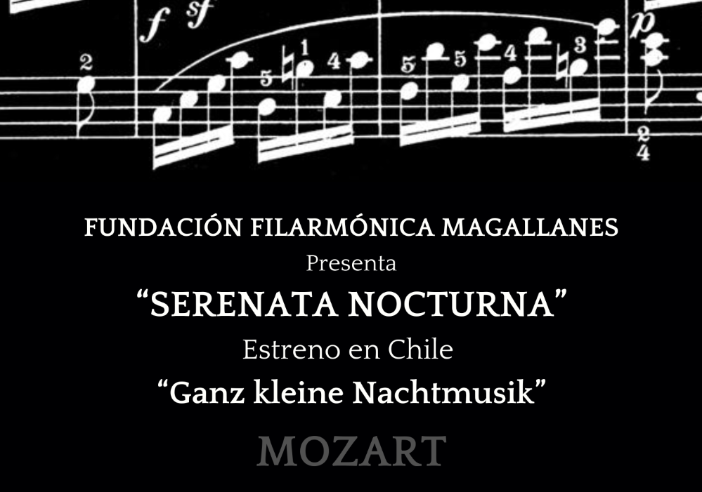 Afiche del evento "Serenata Nocturna"