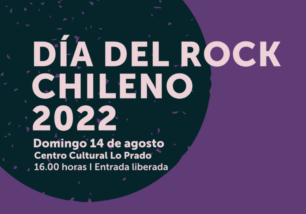 Afiche del evento "Día del Rock Chileno 2022"