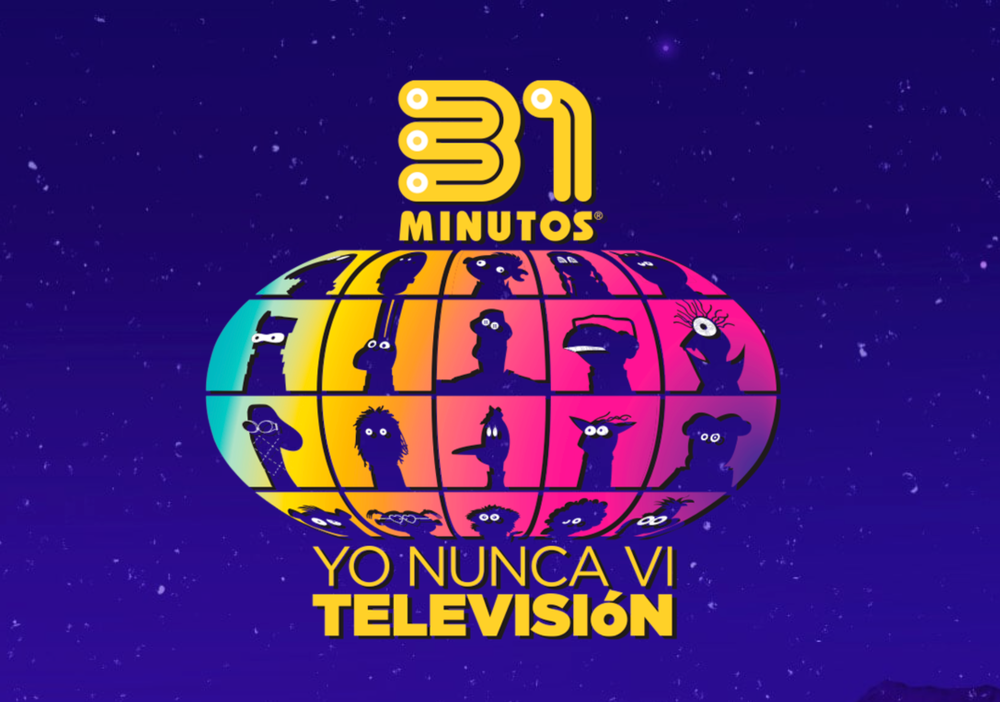 Afiche del evento "31 Minutos - 20 Años"