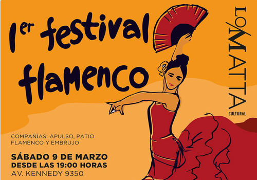 Afiche del evento "1er Festival Flamenco"