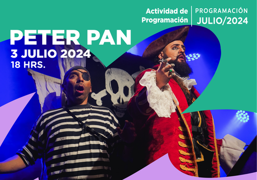 Afiche del evento ""Peter Pan" - Temporada de Teatro Familiar - Centro Cultural IPA"