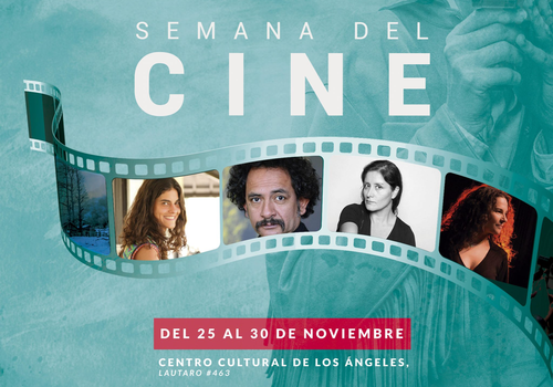 Afiche del evento "Semana del cine en el Centro Cultural de Los Ángeles"