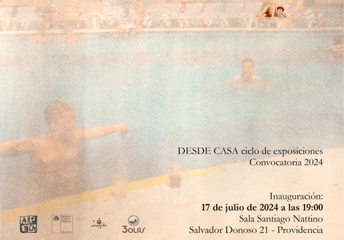 Afiche del evento "Exposicion Fuera de Campo de Daniela Diaz"