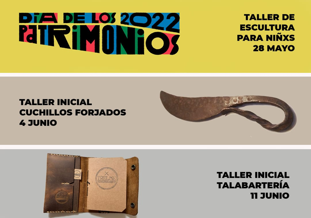 Afiche del evento "Cartelera de actividades mayo / junio 2022 Museo Vivo Félix Maruenda"