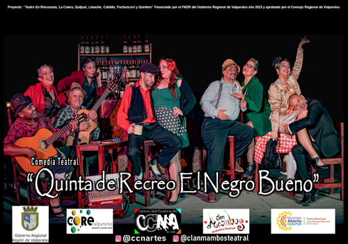 Afiche del evento "QUILPUÉ. Teatro. 5ta Región."