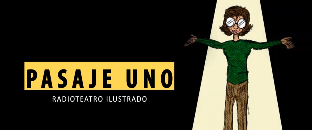 Afiche de "Radioteatro: Pasaje Uno - Sala Negra Juan Barattini Carvelli"