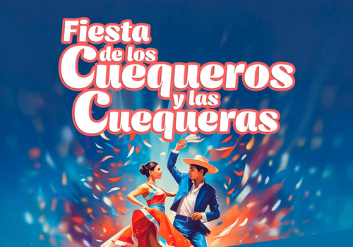 Afiche del evento "Fiesta de los cuequeros y cuequeras en La Serena"