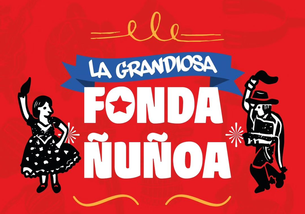 Afiche del evento "La Grandiosa Fonda Ñuñoa 2023"