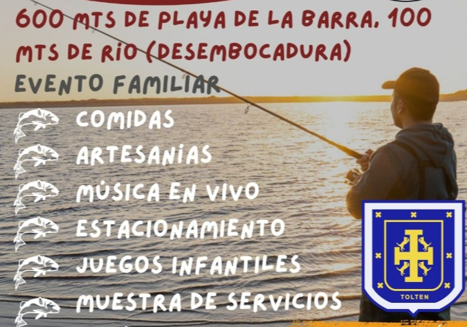 Afiche del evento "Campeonato de Pesca Variada de Orilla en Toltén"