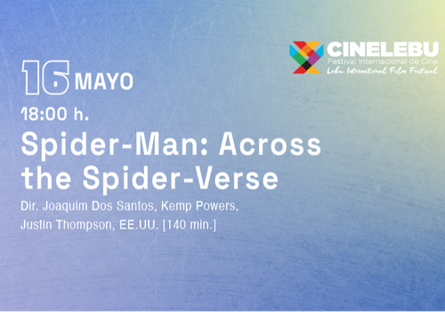 Afiche del evento "Spider-Man: Across the Spider-Verse"