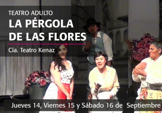 Afiche del evento "La Pérgola de las Flores"