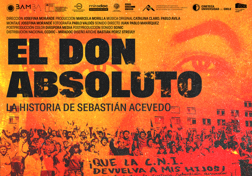 Afiche del evento "El don absoluto. La historia de Sebastián Acevedo - Artistas del Acero (Concepción)"