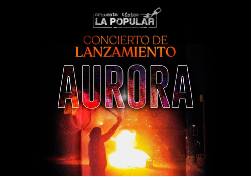 Afiche del evento "Orquesta Típica La Popular anuncia concierto de lanzamiento de su nuevo disco de tango"