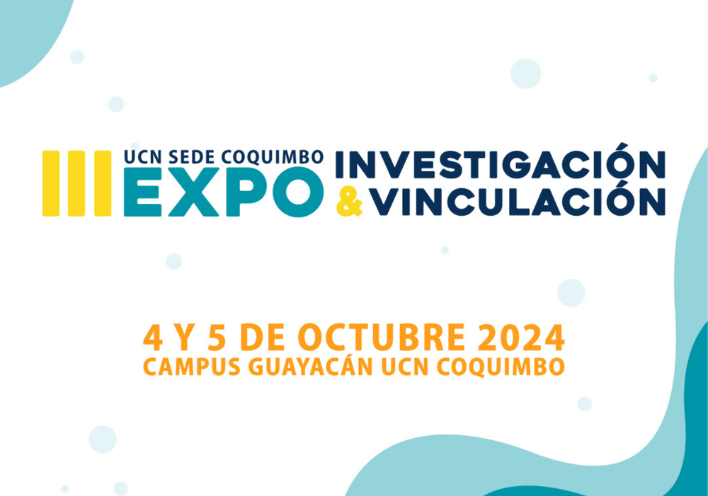 Afiche del evento "III Expo de Investigación y Vinculación"