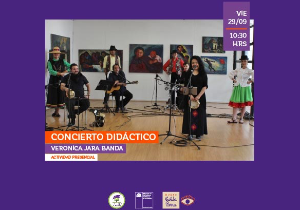 Afiche del evento "Concierto “Sonidos y Colores de Chile”"
