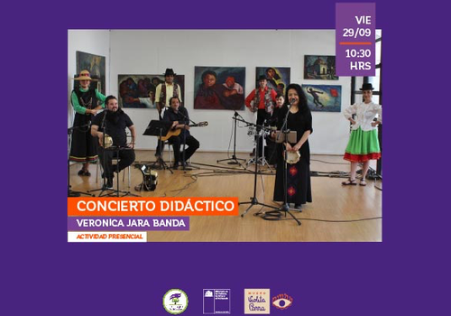 Afiche del evento "Concierto “Sonidos y Colores de Chile”"
