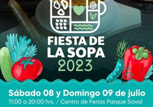 Afiche del evento "FIESTA DE LA SOPA 2023"
