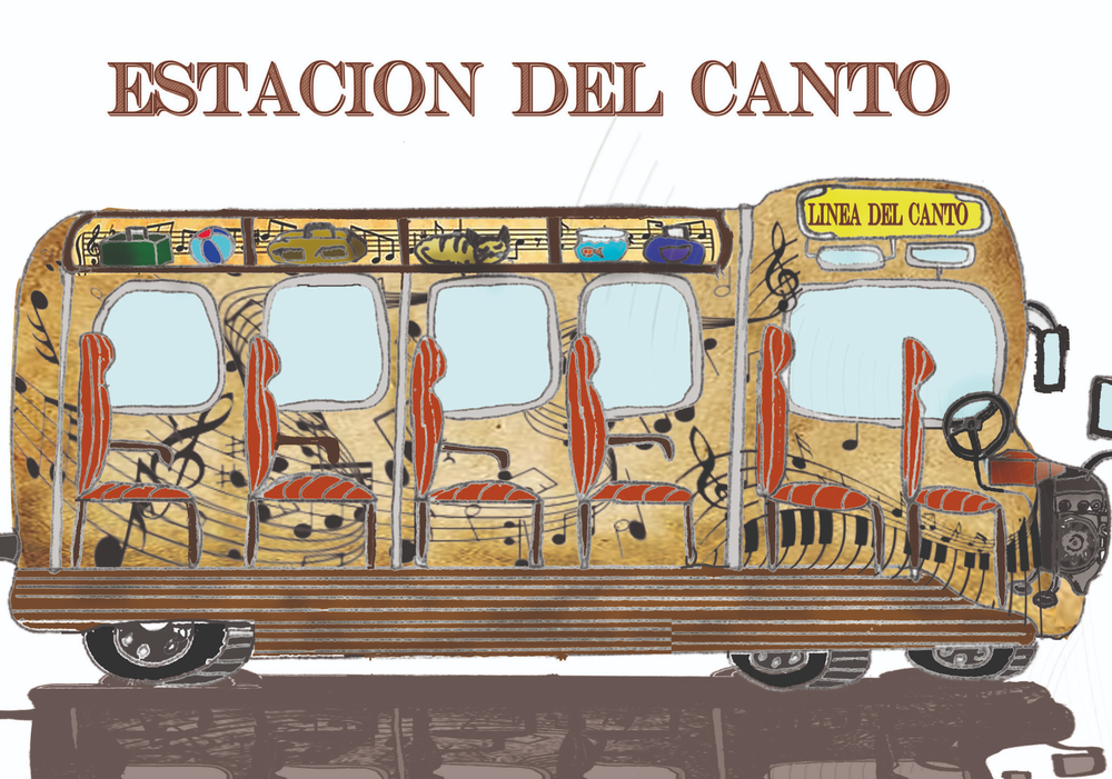 Afiche del evento "Estación del canto"