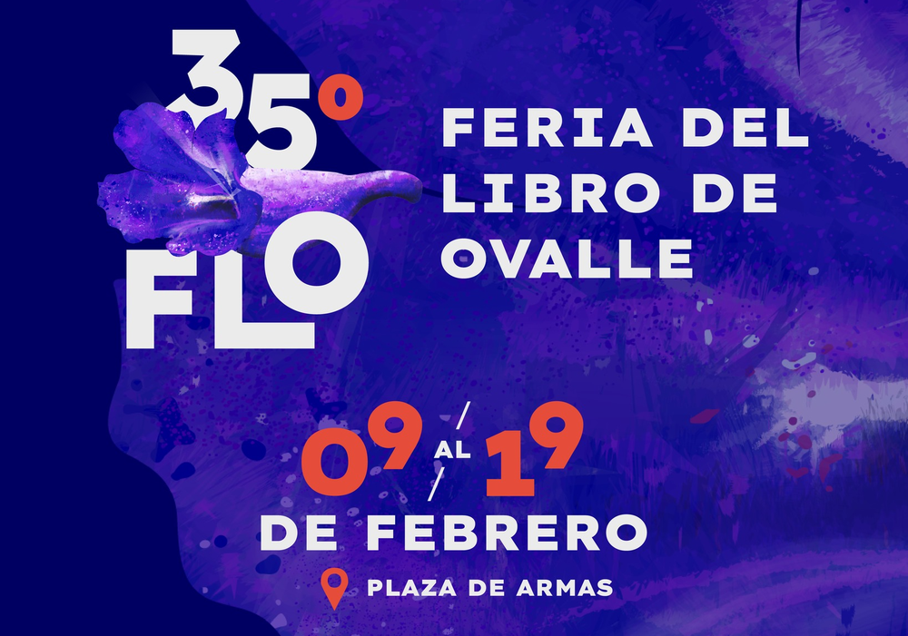 Afiche del evento "35° Feria del Libro de Ovalle"