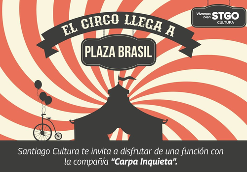 Afiche del evento "El Gran Circo Imaginario"