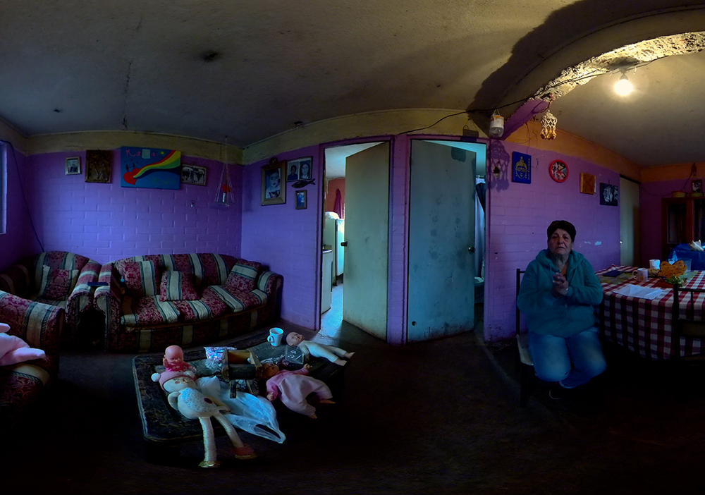 Afiche del evento "Estreno de “Volver a Casa: Madre VR” en FIDOCS"